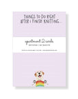 Apartment 2 Cards - Craft Themed List Pad