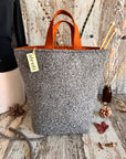 Atenti - The Charlie Hope Basket - Knitting and Crochet Project Bag