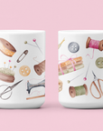 Vintage Haberdashery Mugs