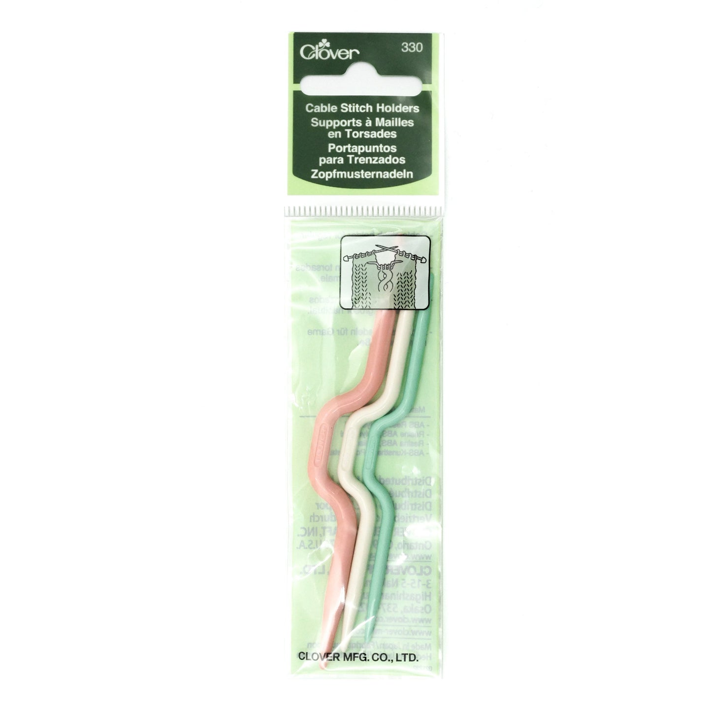 Clover - Cable Stitch Holders - 3 pack