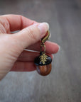 Little Acorn Stitch Marker Keeper