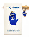 Winter single stitch marker, Custom Firefly Notes, progress