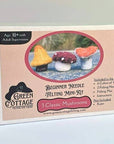 3 Classic Mushrooms Beginner Needle Felting Mini-Kit
