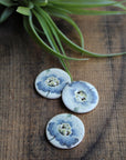 Vintage Florals Ceramic Buttons