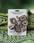 Apothecary Knitting Stitch Markers, Set of 6