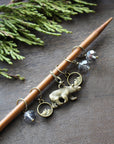 Winter Forest Stitch Markers