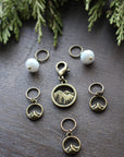 Winter Forest Stitch Markers