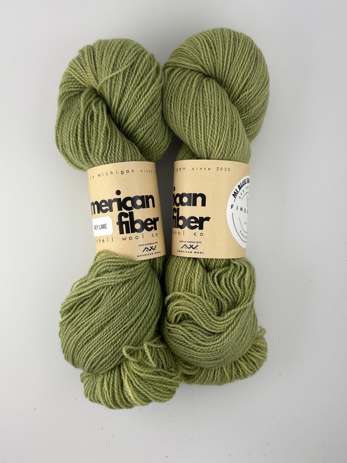 Mitchell Wool Co. BFL fingering