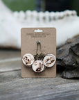 Death Valley Stitch Markers Set - Skulls, Cactus, Flowers