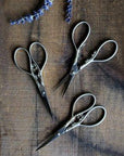 Floral Teardrop Scissors