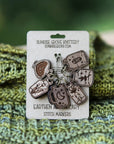 Sunrise Grove Wooden Stitch Markers (Set of 6)