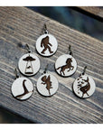 Sunrise Grove Wooden Stitch Markers (Set of 6)