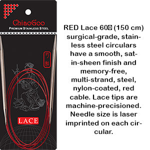 ChiaoGoo - Lace - 60" Circular - 7060