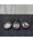 Sunrise Grove Wooden Progress Keepers/ Crochet Markers (Set of 3)