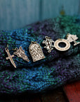 LOTR Tolkien Knitting Stitch Markers Set of 6