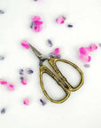 Thread Snips - Bronze Bamboo Tiny Scissors