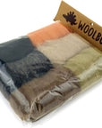 Corriedale Wool Fiber Sampler – Natural Roving for Spinning