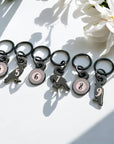Firefly Notes - Counting (Yarn) Crows Stitch Marker Set