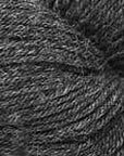 Close-up of a skein of dark gray yarn