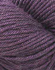 Close-up of mulberry purple yarn