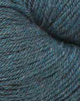 Yarn skein in a teal blue-green