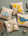 Corinne Lapierre Linen Lavender Bags Embroidery Kit