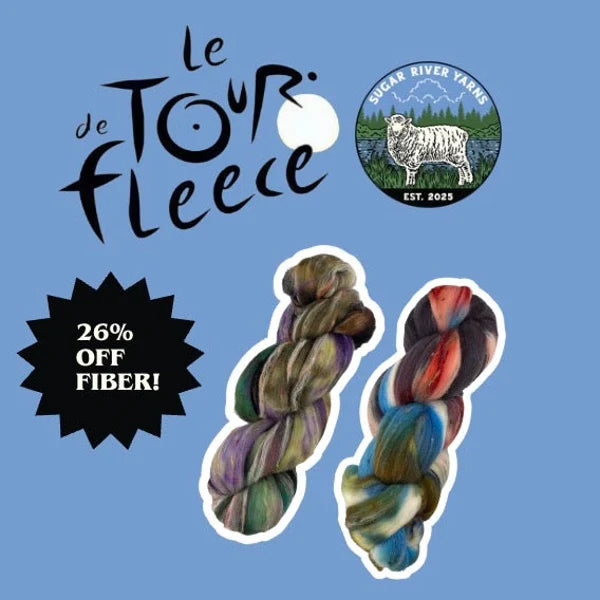 Spin your wheels! Tour de Fleece sale & midsummer updates