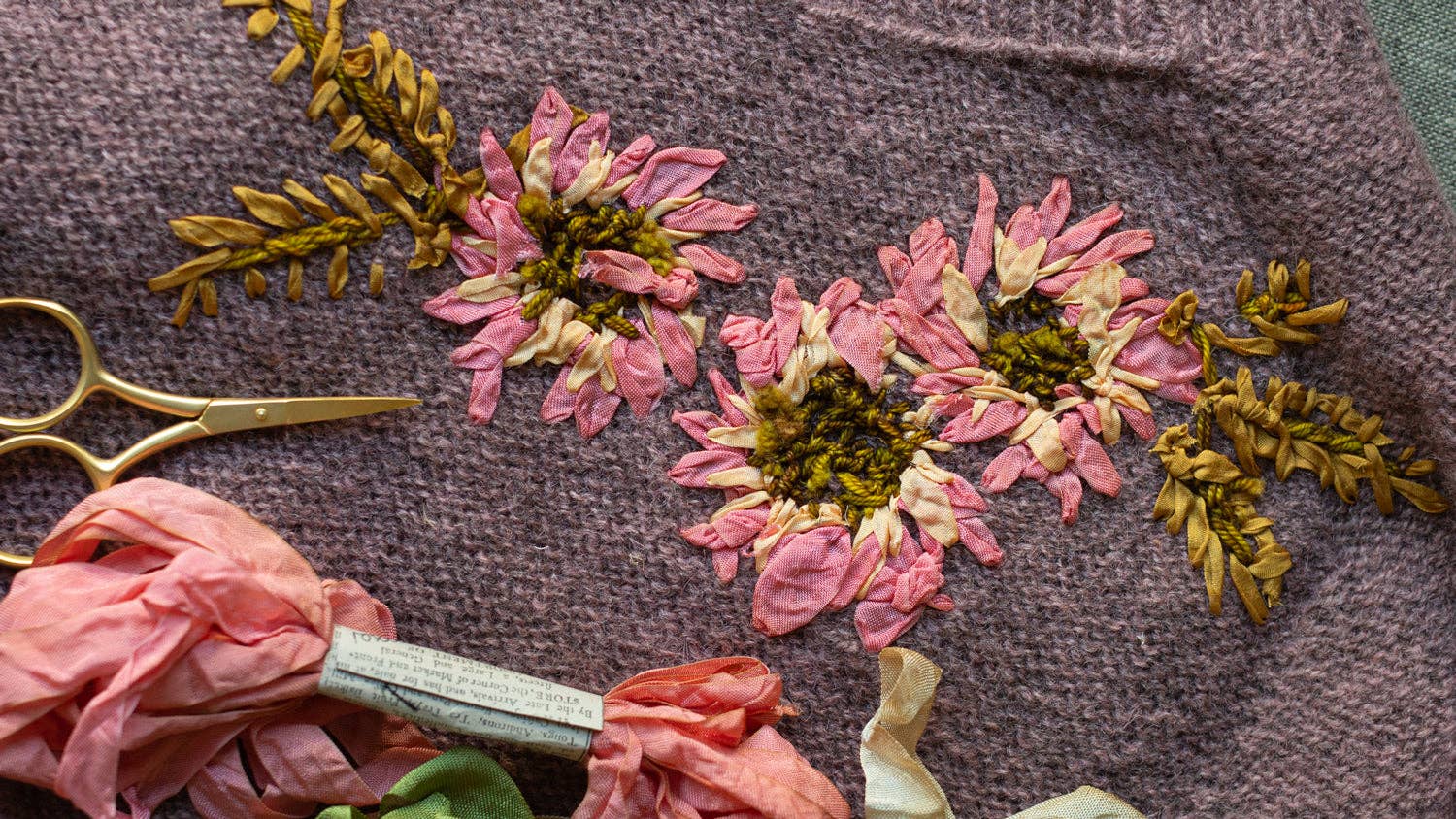 Embroidery on Knits