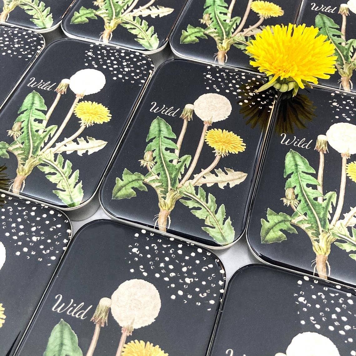 Dandelion Notions Tin