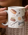 Vintage Haberdashery Mugs