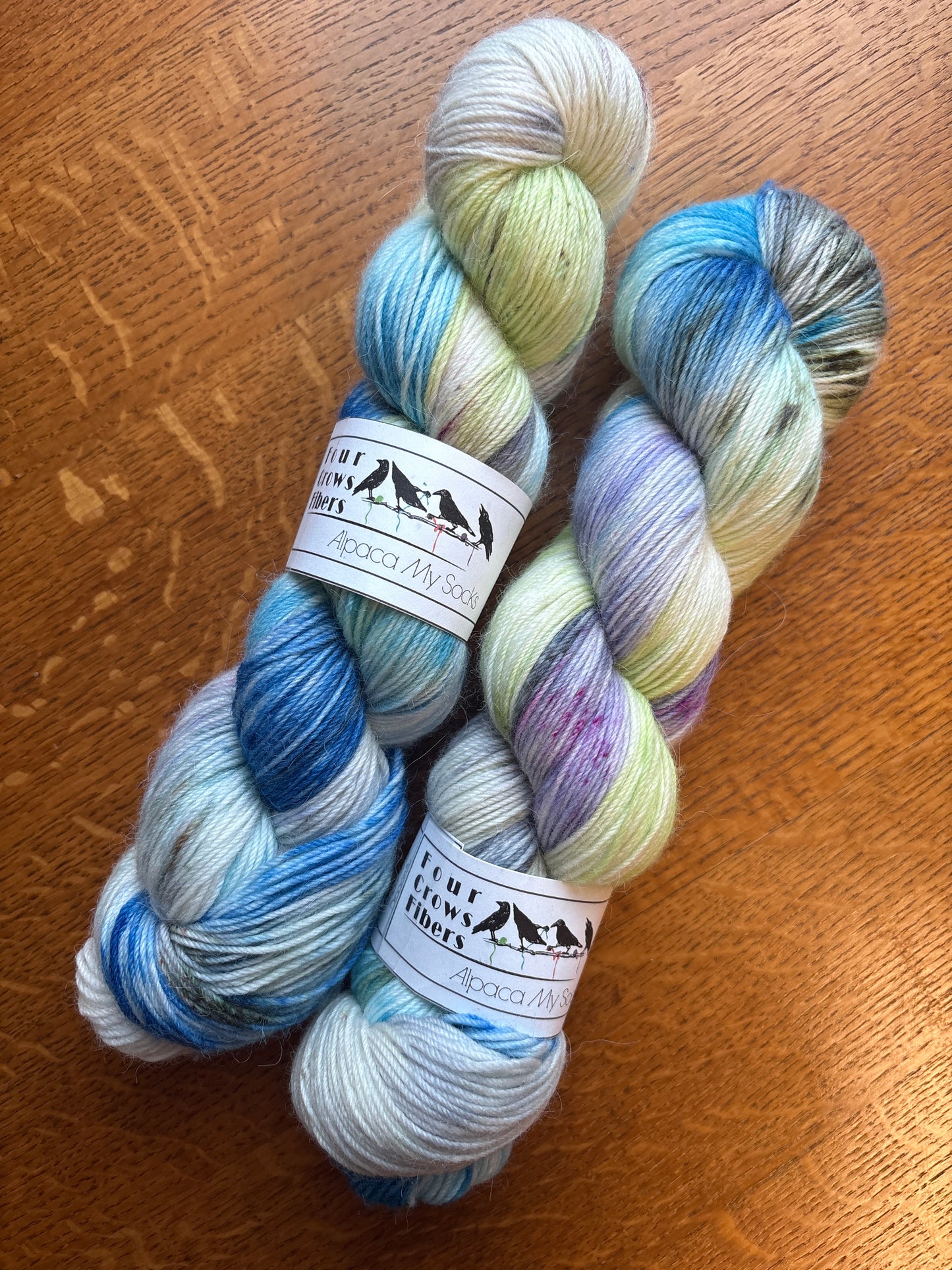 Alpaca My Sock by Four Crows Fibers