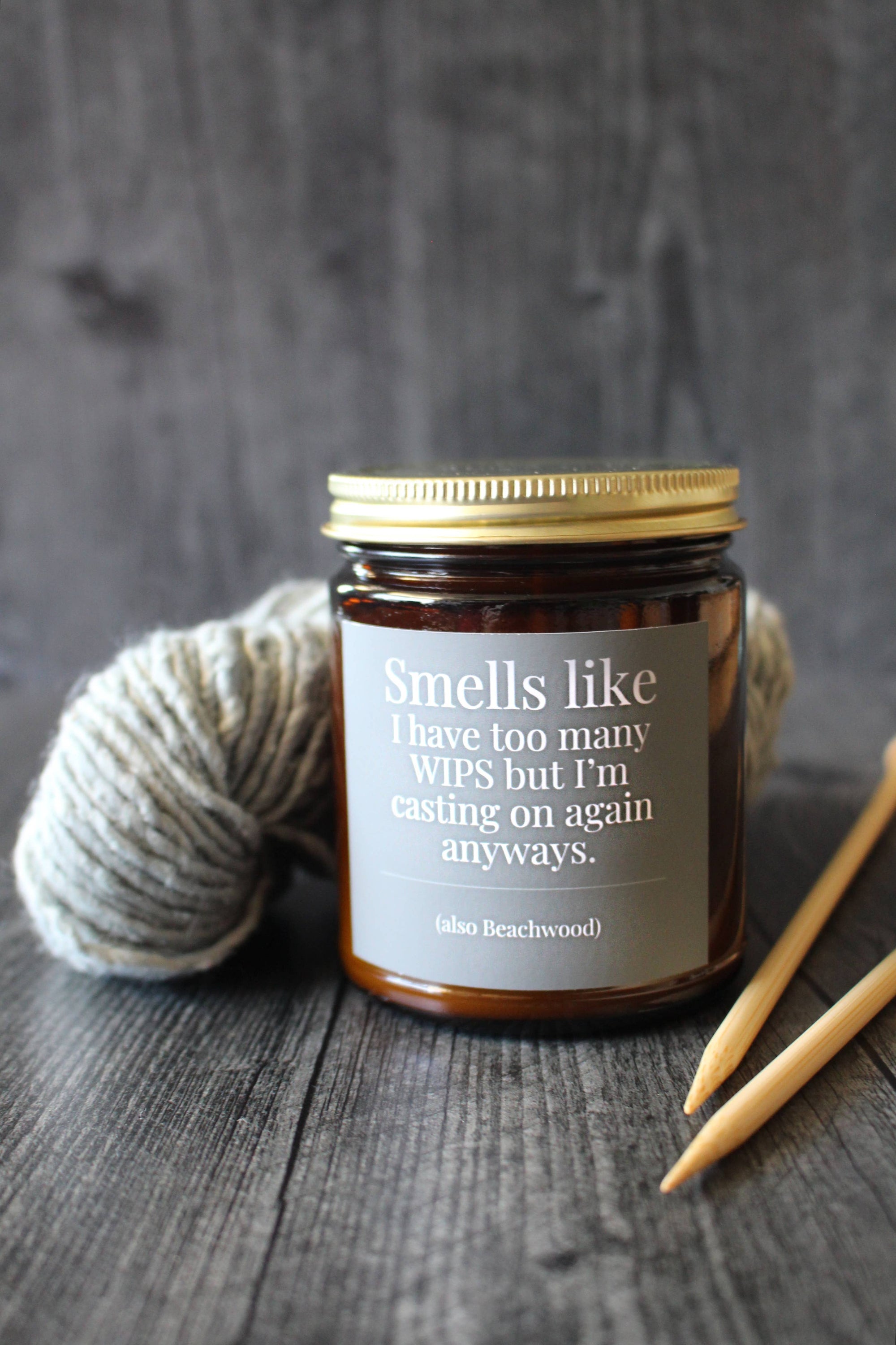 Hand-poured Coconut Soy Wax Candles For Knitters NEW SCENTS!