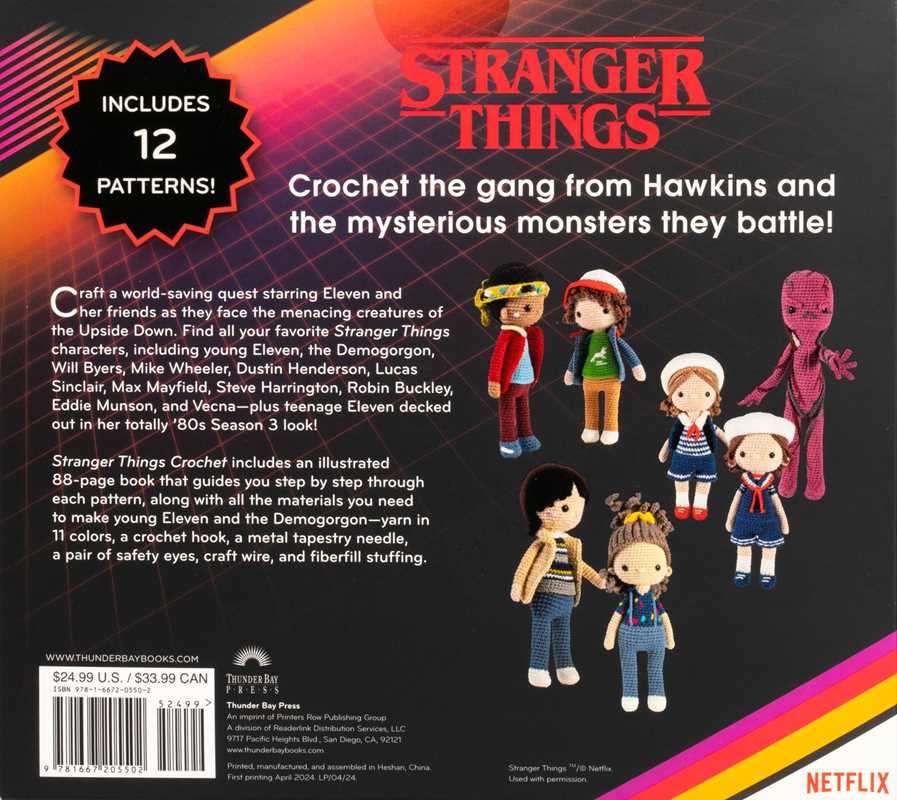 Stranger Things Crochet by Editors of Thunder Bay Press