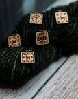 Scandinavian Stitch Markers, Nordic knitting block pattern