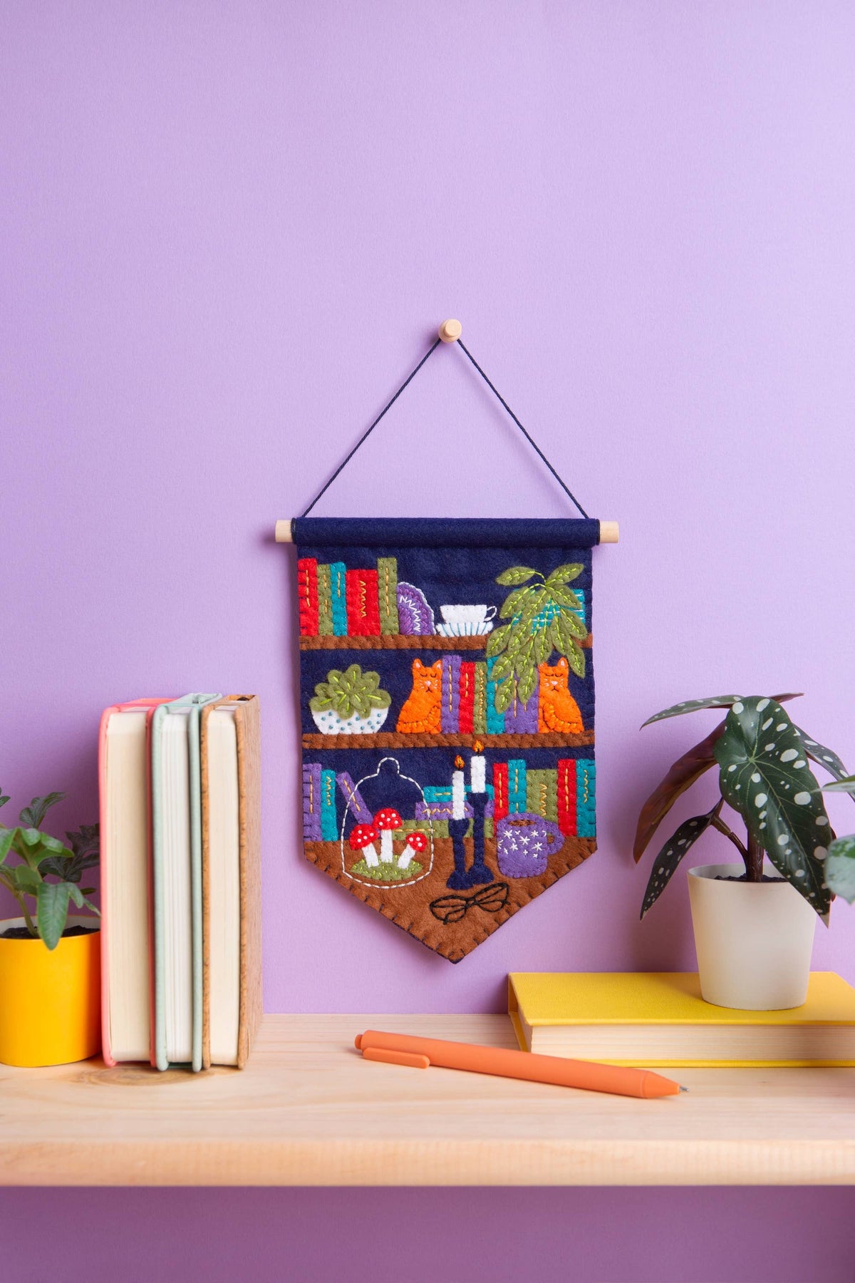 Hawthorn Handmade Pennant Felt Craft Kit | Beginner Craft Kit