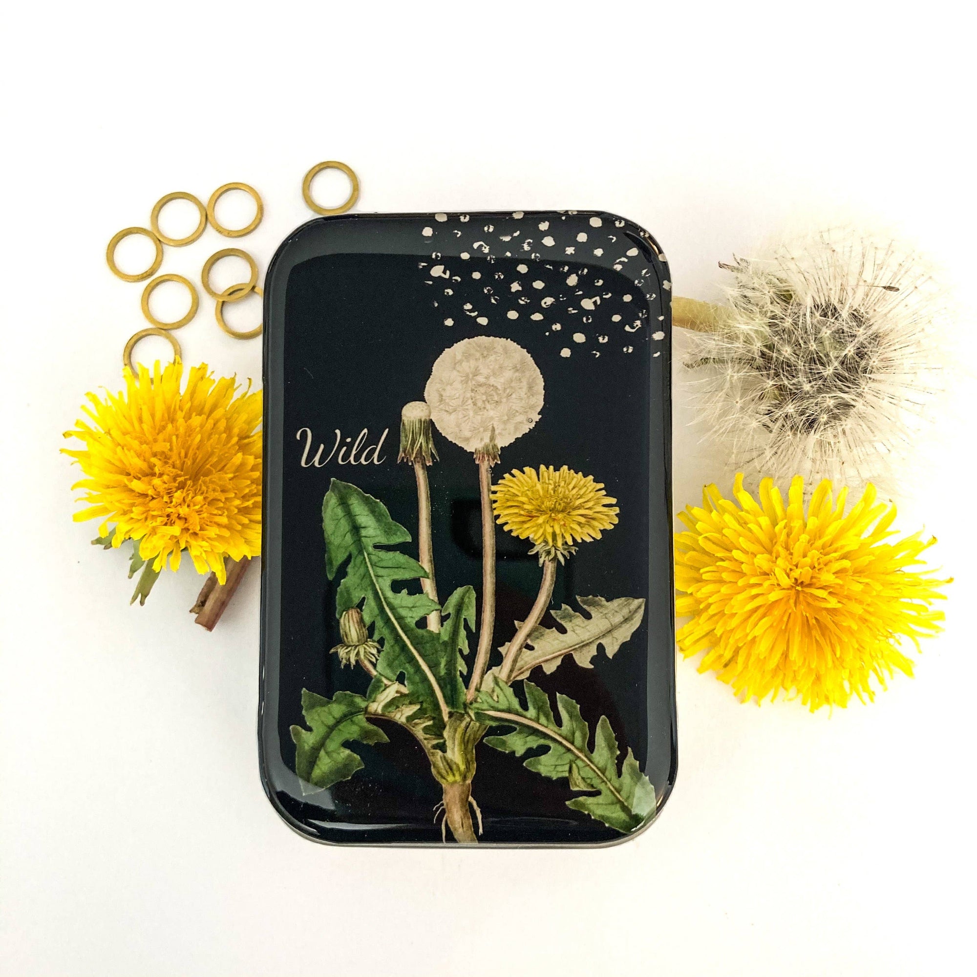 Dandelion Notions Tin