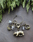 Winter Forest Stitch Markers