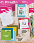 Hawthorn Handmade Felt Craft Brooch Kit | Beginner Craft Kit