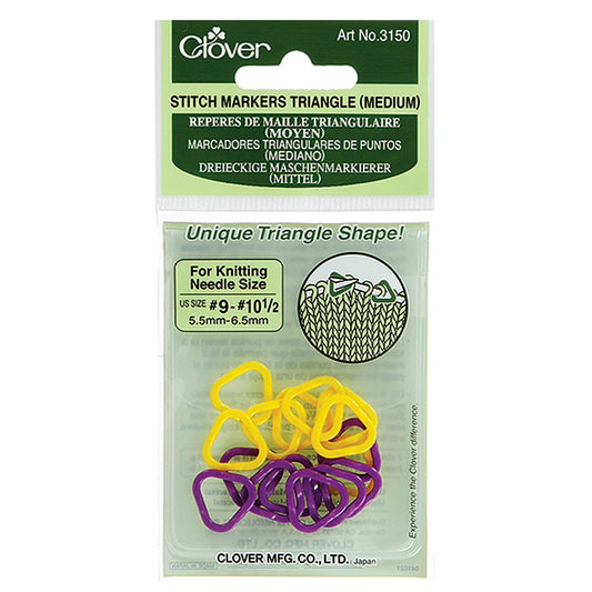 Clover - Stitch Markers Triangle