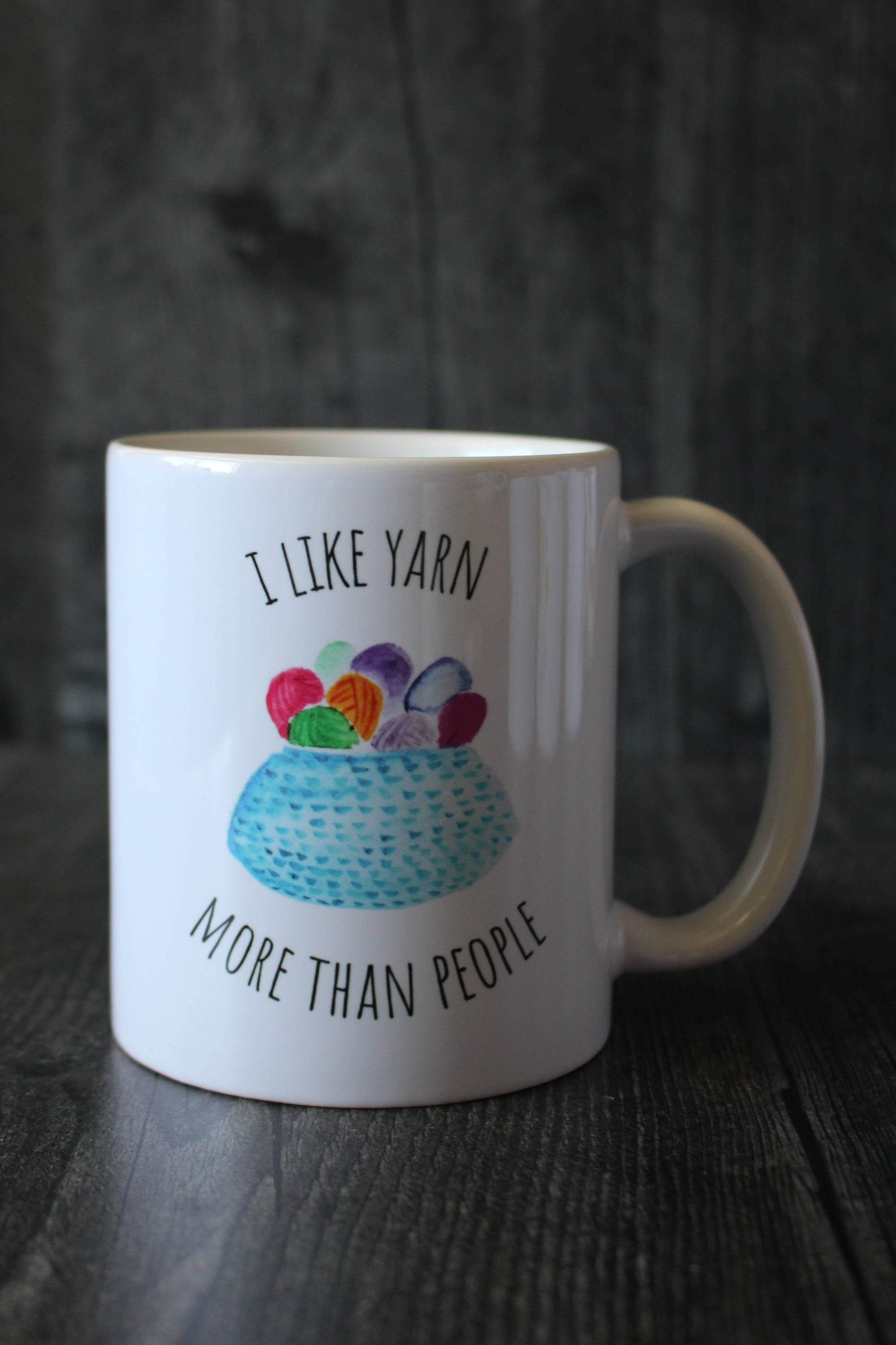 Passive Aggressive Knitter Mug