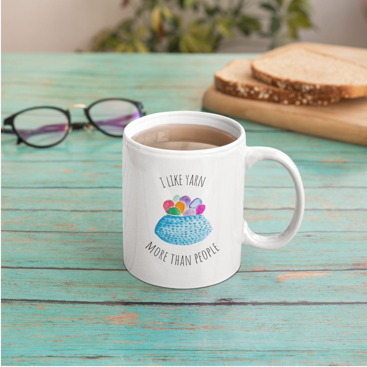 Passive Aggressive Knitter Mug