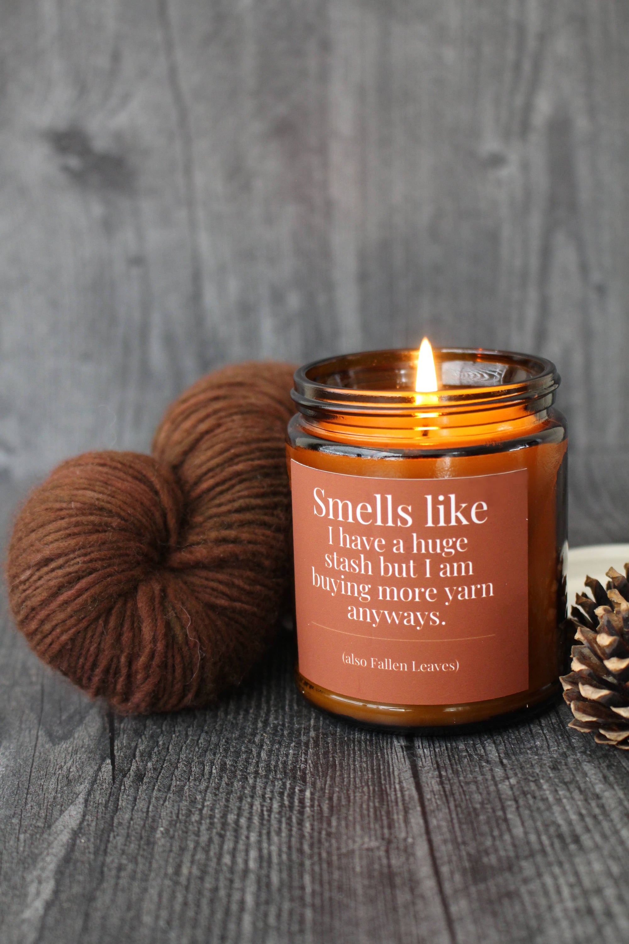 Hand-poured Coconut Soy Wax Candles For Knitters NEW SCENTS!