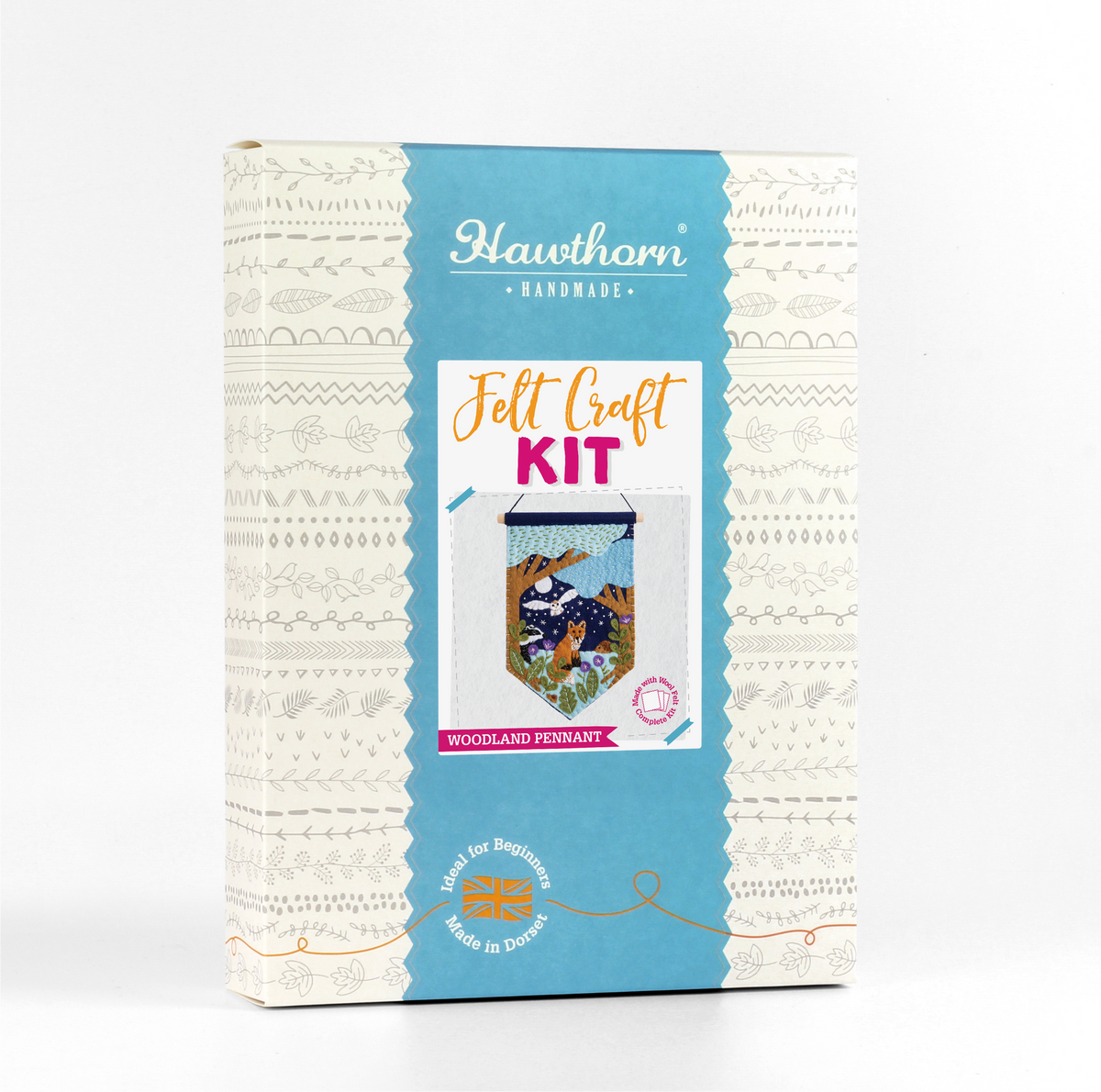 Hawthorn Handmade Pennant Felt Craft Kit | Beginner Craft Kit