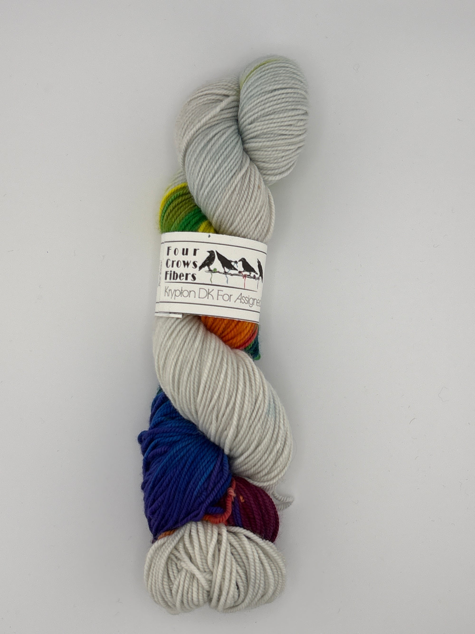 Four Crows Fibers Assigned Pooling Yarns