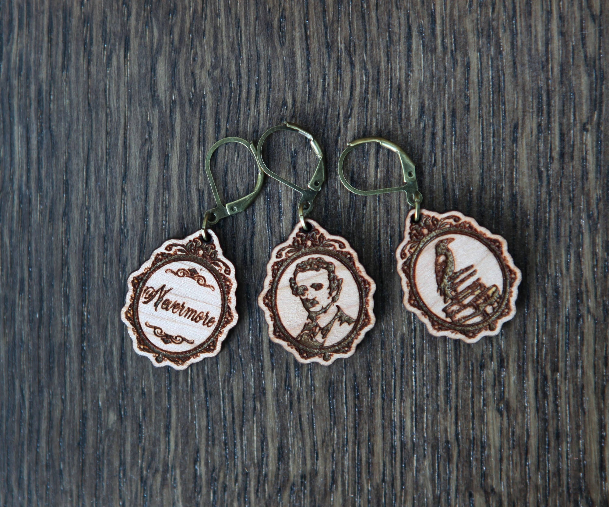 Poe Raven Knitting Keepers &amp; Crochet Stitch Markers