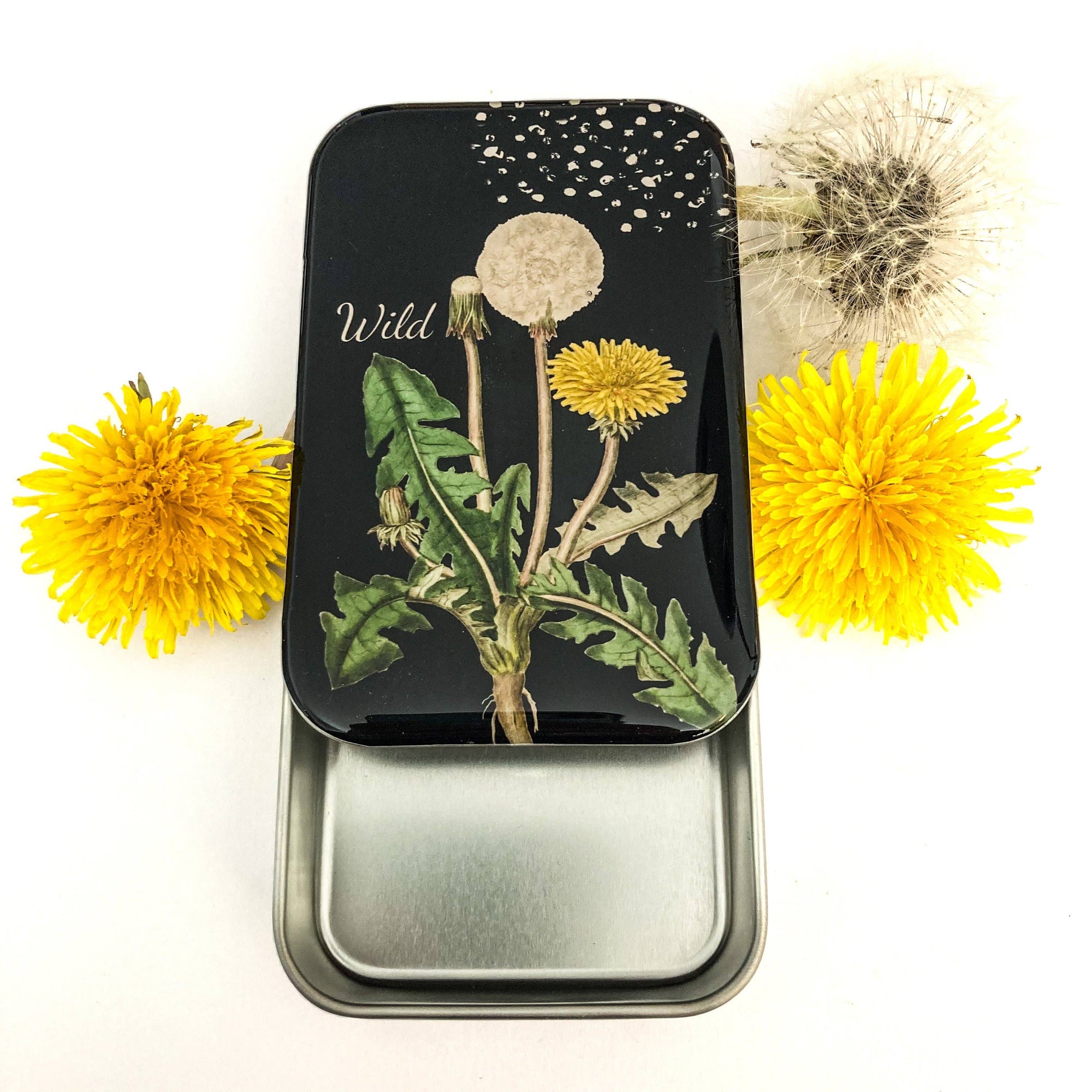 Dandelion Notions Tin