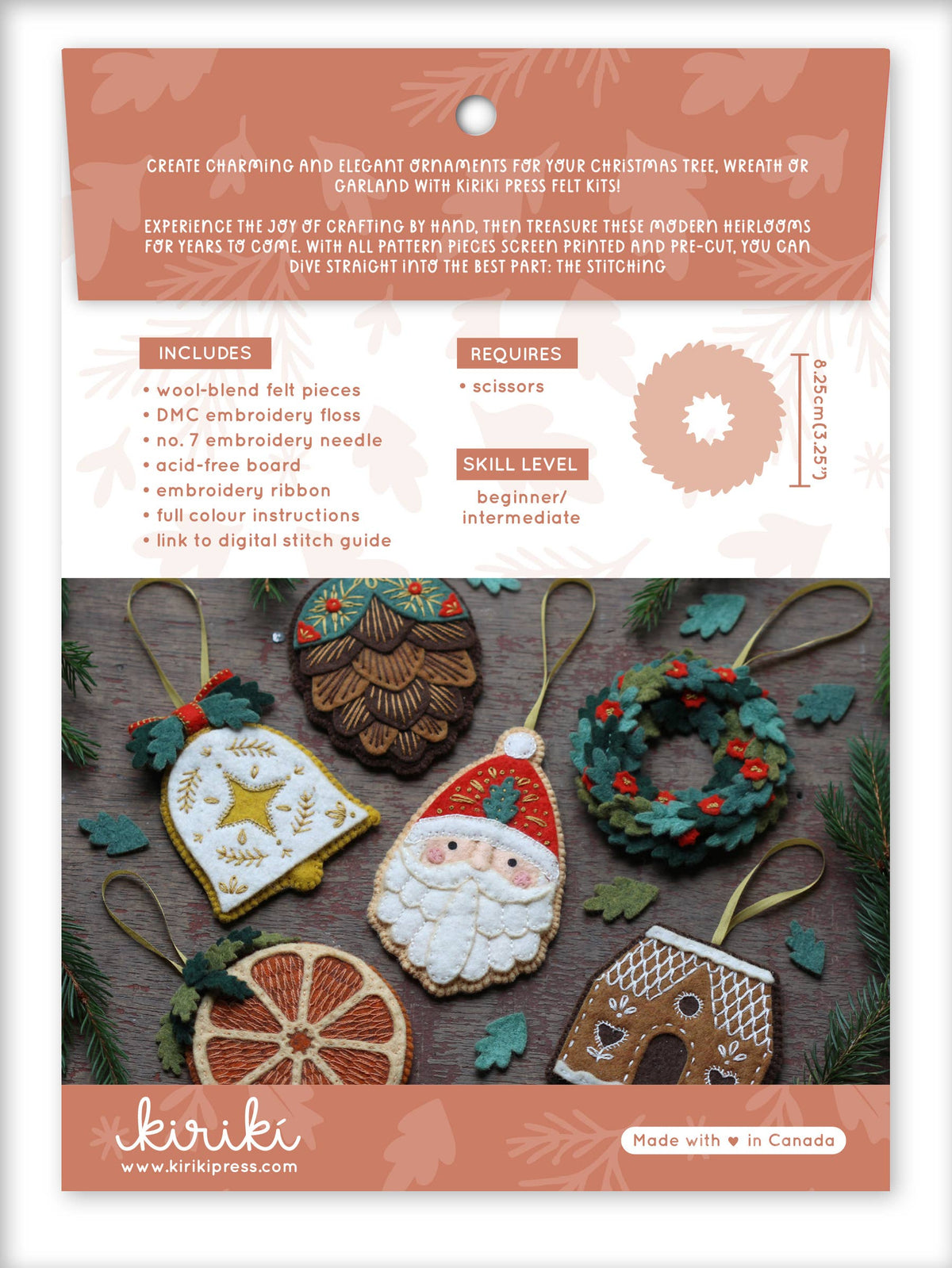 Kiriki Felt Ornament Kit