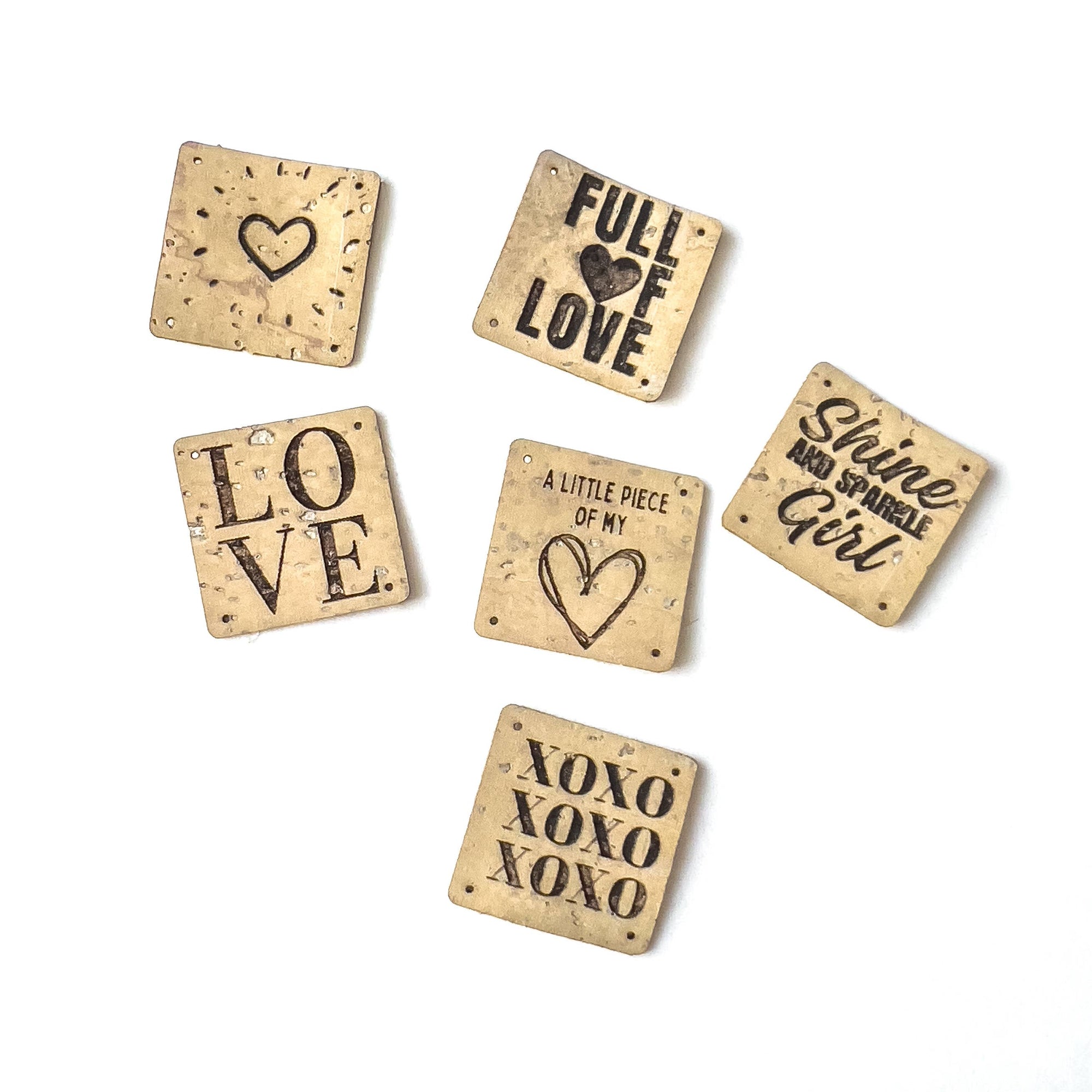 binkwaffle - Cork Sew-In labels