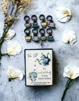 Tea set knitting stitch markers