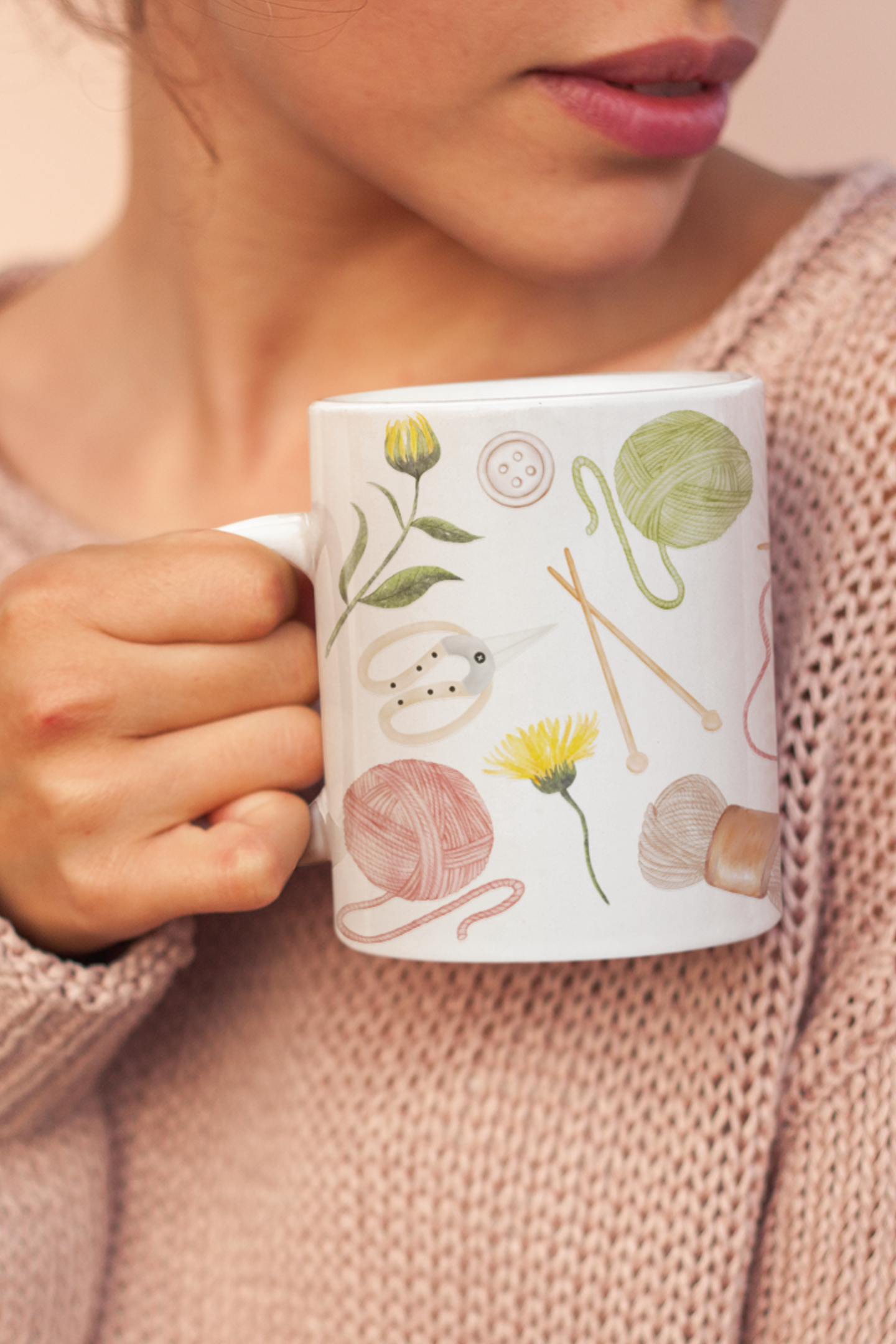 Vintage Haberdashery Mugs